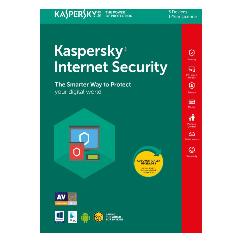 KASPERSKY INTERNET SECURITY LICENCIA BASE ESD 1 DISPOSITIVO