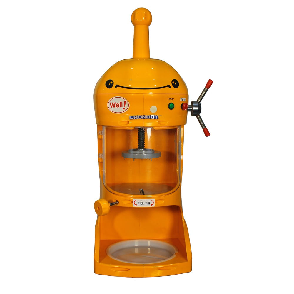 Raspadillera Eléctrica Para Raspadillas Punto Nieve Naranja