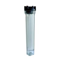 Portafiltro Transparente 2.5x20 conex 1-2 NW-BR20K-PET 1-2