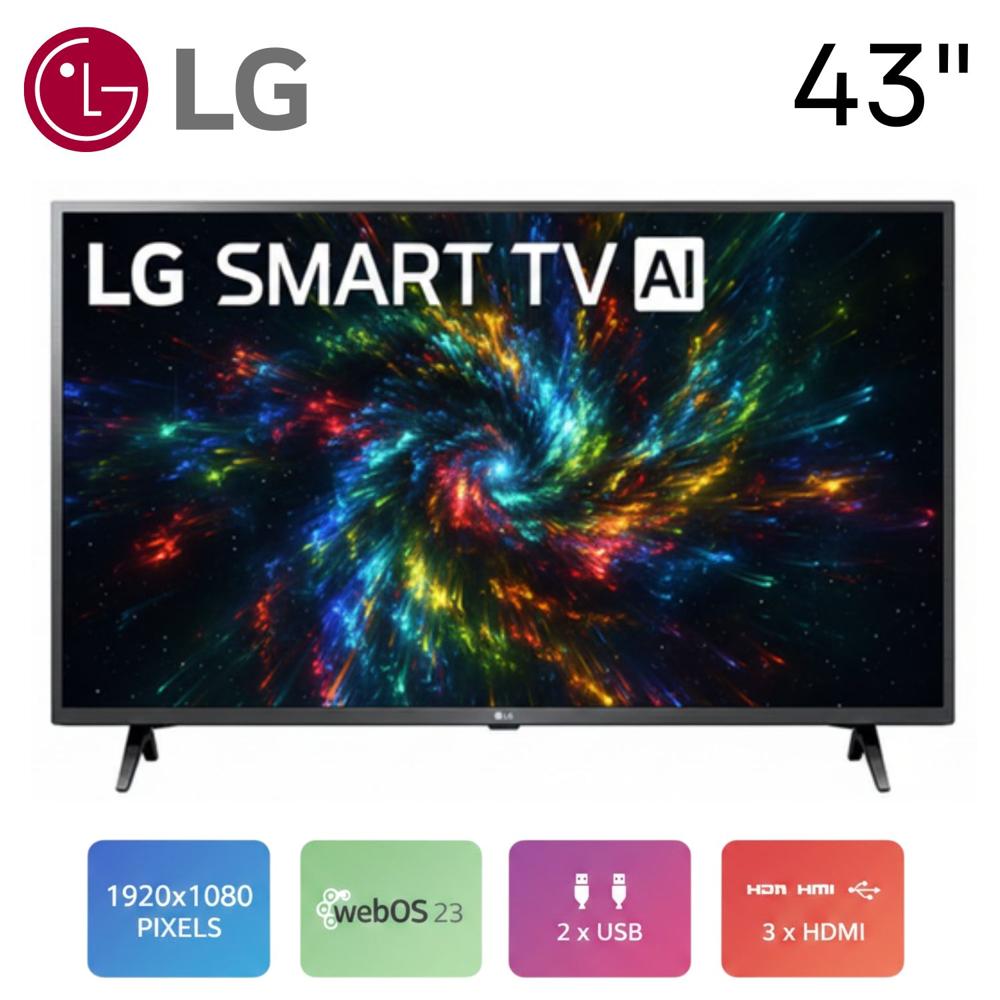 Televisor SMART LG 43LR6000PSA 43 Pulg Full HD THINQ AI