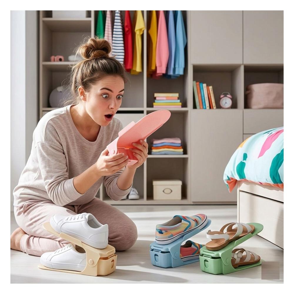 Set 4 Zapateros Multicolores