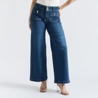 Jean Wide Leg para Mujer Parada111 Nereax