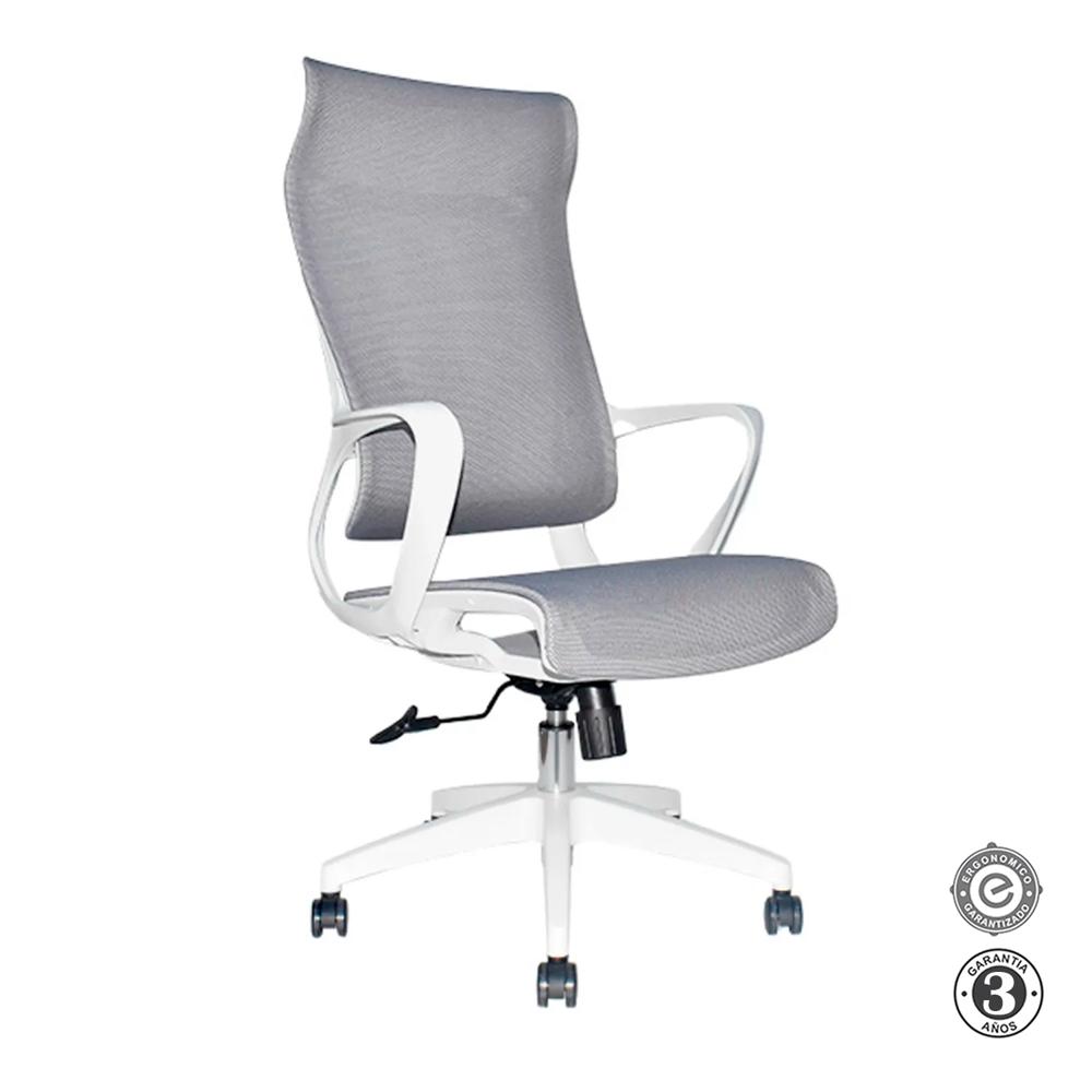 Silla Ergonómica Rigs Presidente Malla Gris Althea Confort