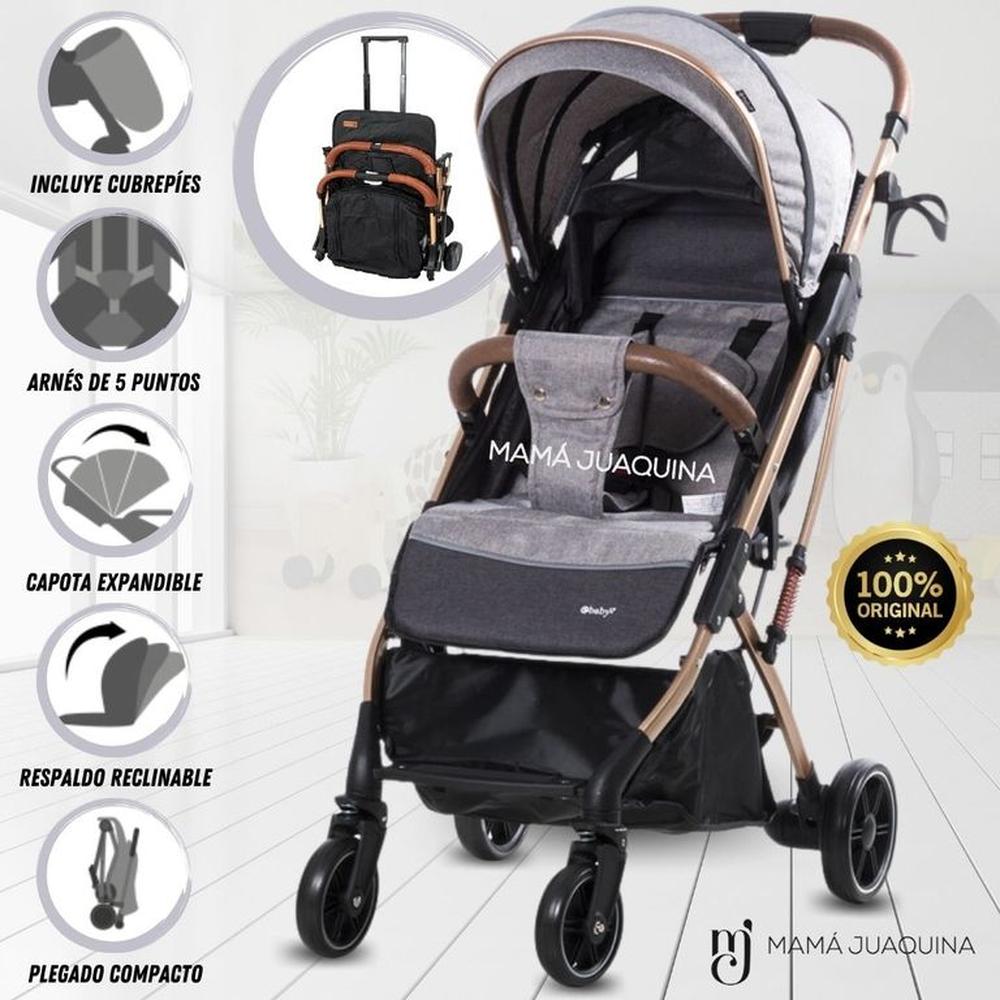 Coche De Paseo Maleta SUNNY GOLD Gray