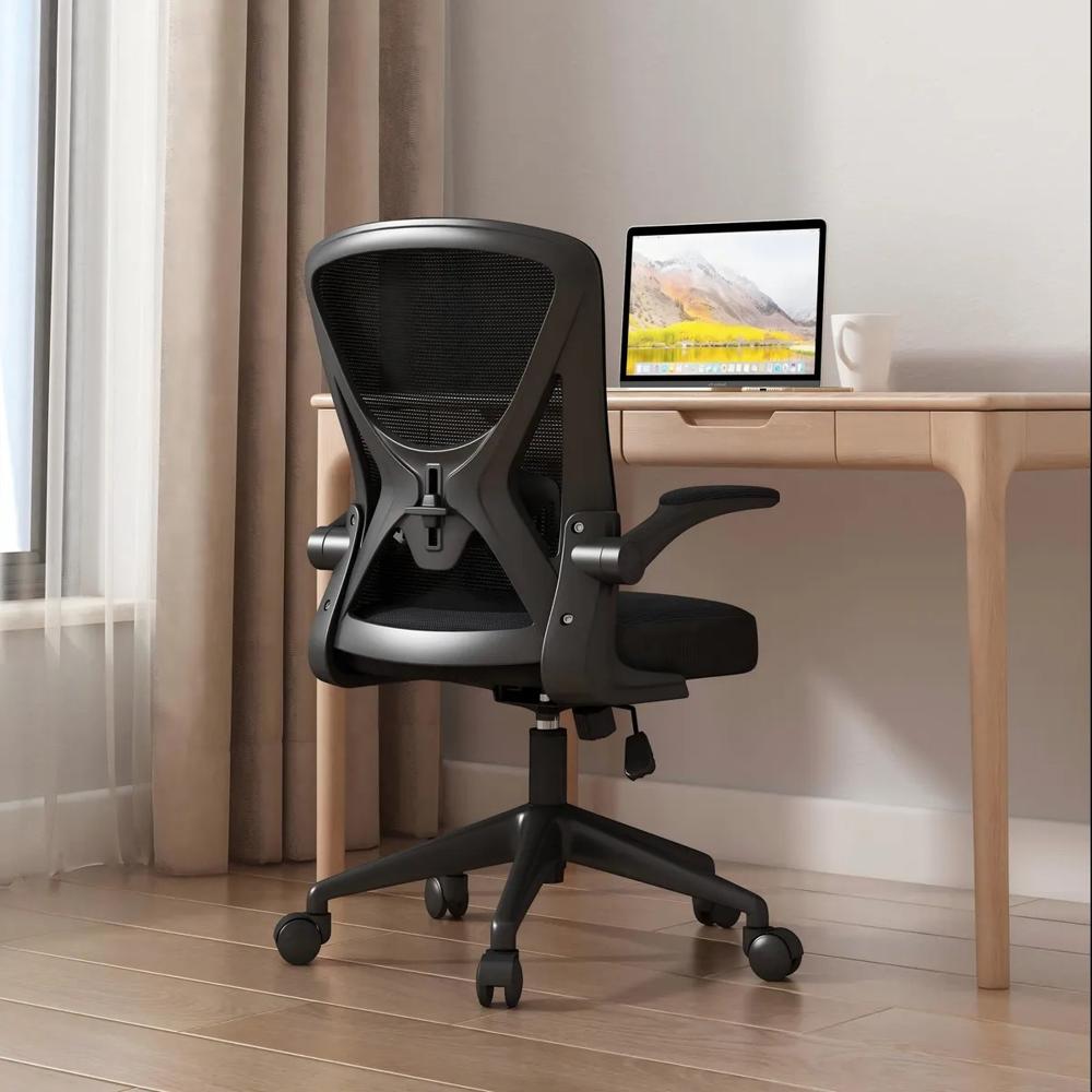 Silla de Oficina Ejecutiva con Reposa brazos Negro