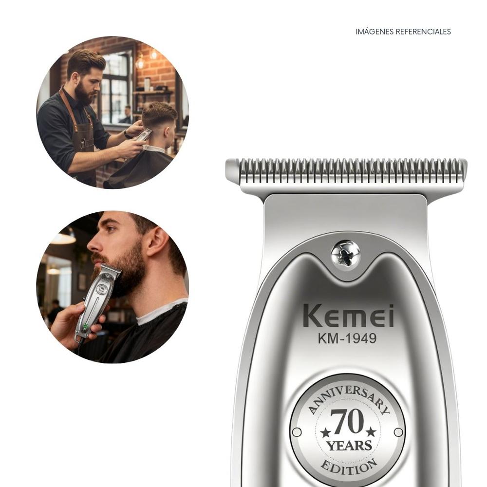 Cortadora Profesional de Cabello Kemei Trimmer KM-1949