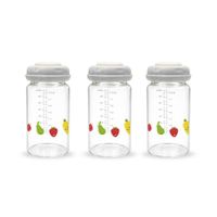 Set de 3 Recolectores de Leche 8oz - Blanco