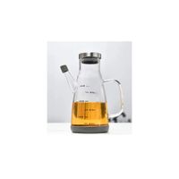 Jarra dispensadora deAceite o Vinagre con tapa de acero de 550 ml