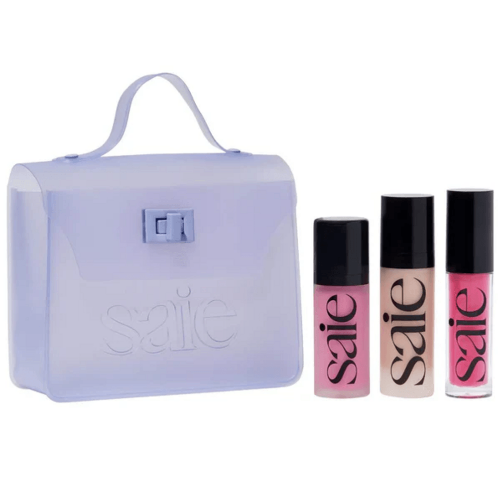 Saie Glow Starter Kit Blush Gloss and Glow set
