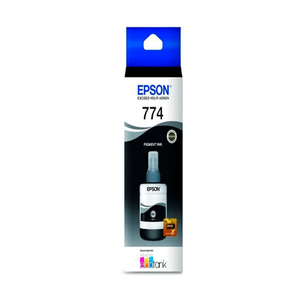 BOTELLA DE TINTA EPSON 774 NEGRO 140ML