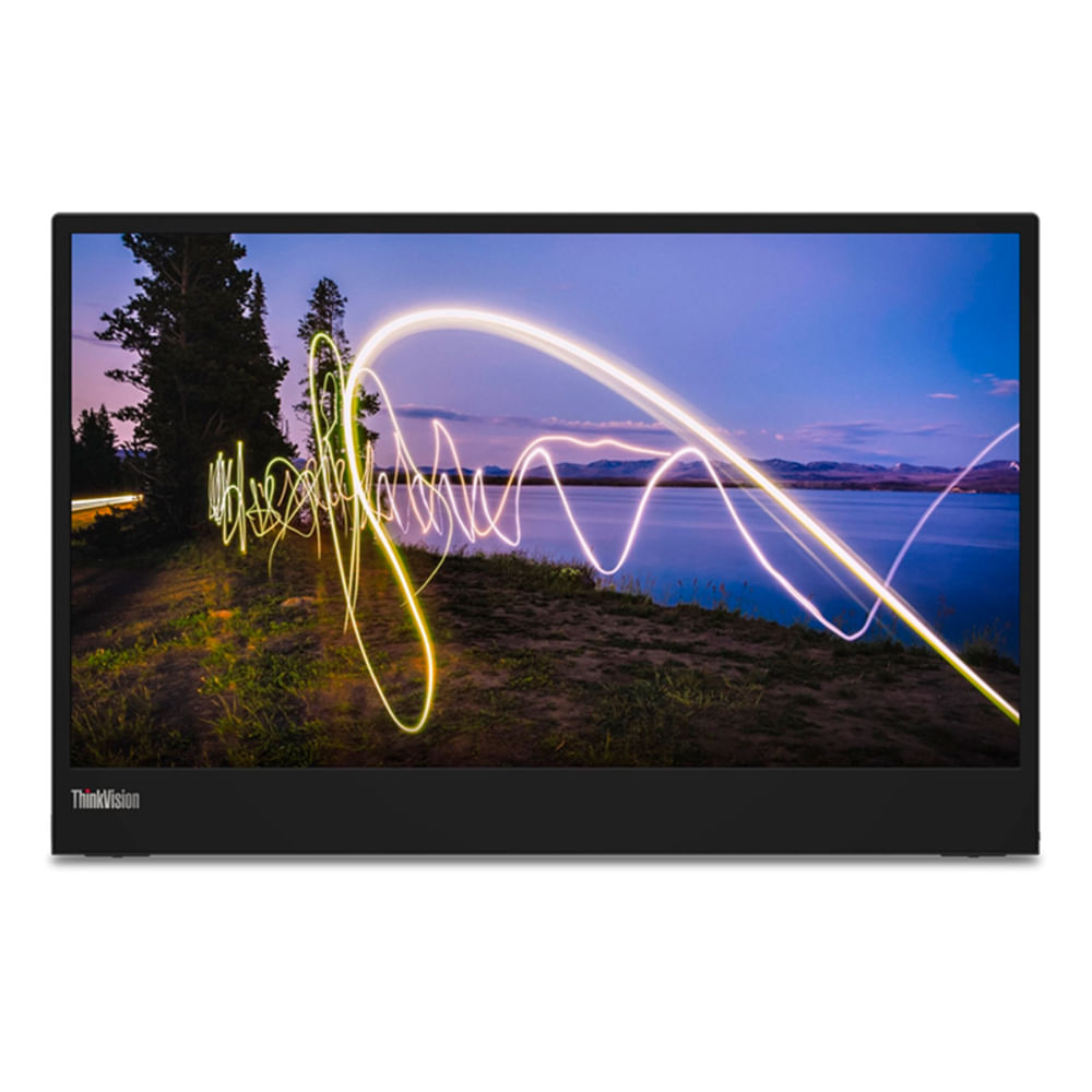 MONITOR LENOVO THINKVISION M15 15.6"" WLED IPS 1920X1080, 2X USB-C 3.2 G1 (DP 1.2 ALT MODE)