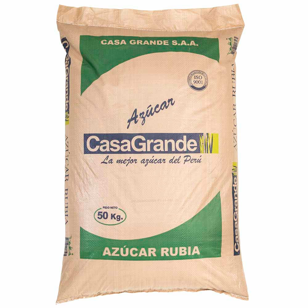 Azúcar Rubia CASA GRANDE Saco 50Kg