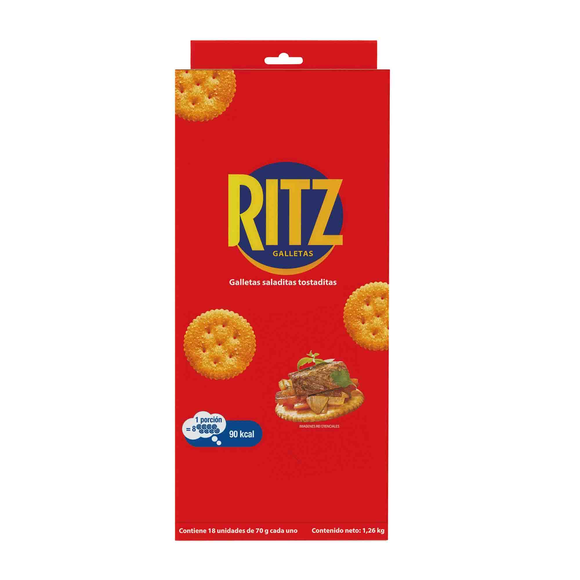 Galletas NABISCO Ritz Paquete 18un