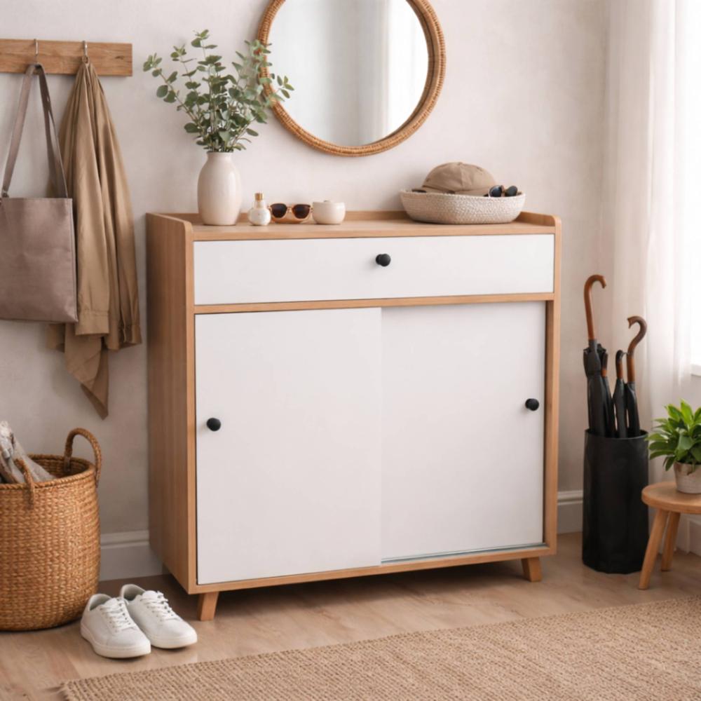 Zapatera Lissandra Color DunaBlanco TU MESITA