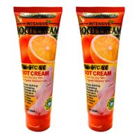 PACK 2 CREMA PARA PIES VITAMINA C Y E 120ML WOKALI