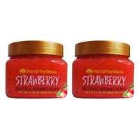 PACK 2 EXFOLIANTE CORPORAL STRAWBERRY 600G WOKALI