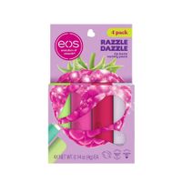PACK BÁLSAMO LABIAL EOS 4 PZS 0.14 OZ / 4 ML | RAZZLE DAZZLE