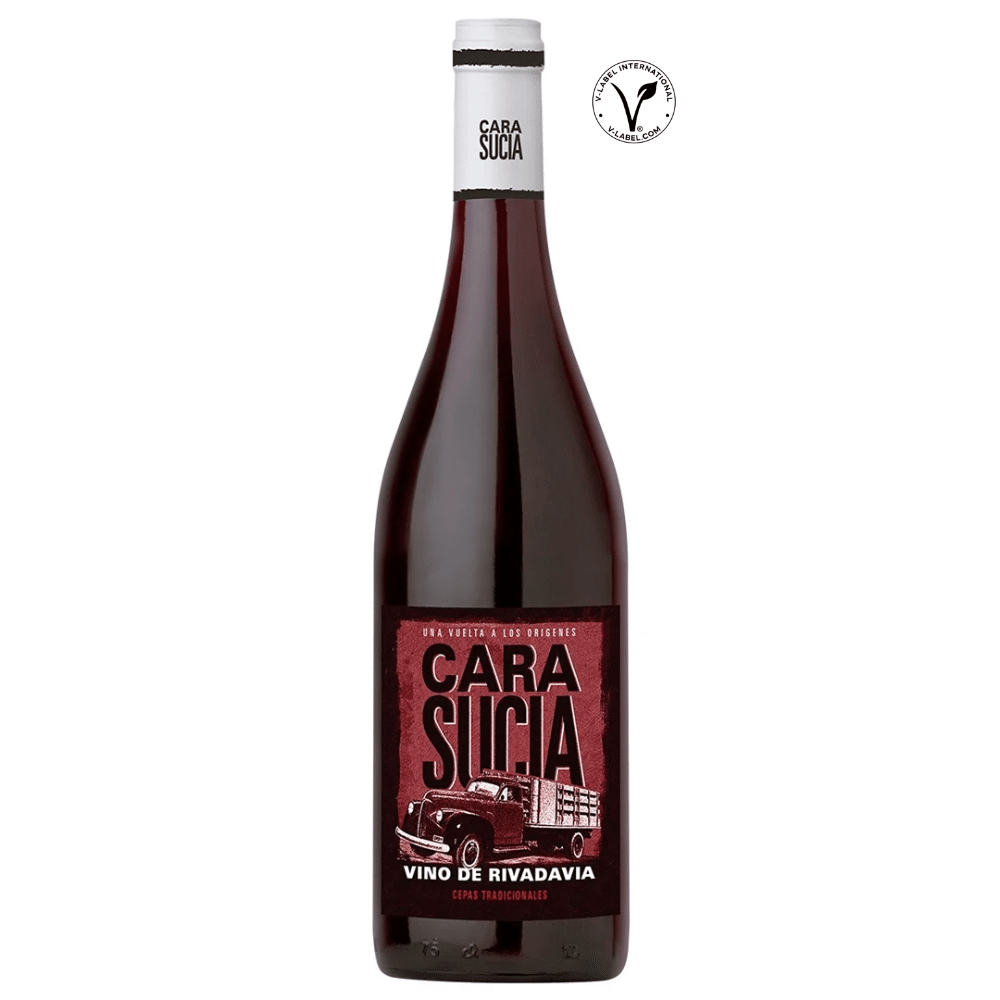 Vino CARA SUCIA Cepas Tradicionales Vegano Botella 750ml