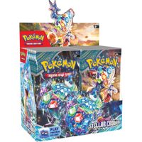 JUEGO DE CARTAS POKÉMON TCG SCARLET & VIOLET STELLAR CROWN BOOSTER BOX (INGLÉS)