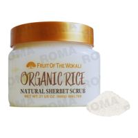 EXFOLIANTE CORPORAL ORGANIC RICE 600G WOKALI