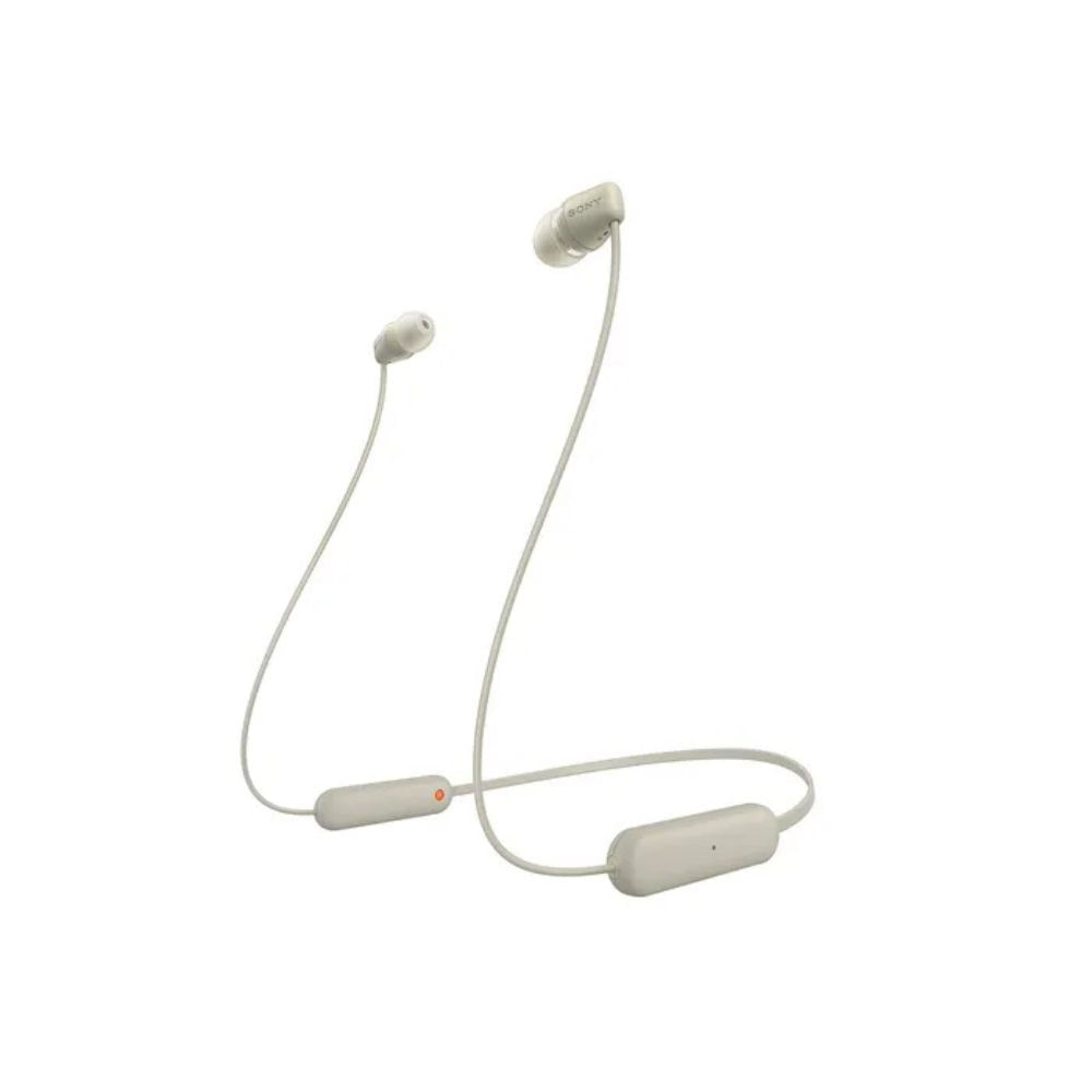 Audífonos in-ear inalámbricos Sony WI-C100 Crema