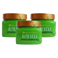 PACK 3 EXFOLIANTE CORPORAL ALOE VERA 600G WOKALI