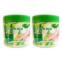 PACK 2 EXFOLIANTE PARA PIES ALOE VERA 500G WOKALI
