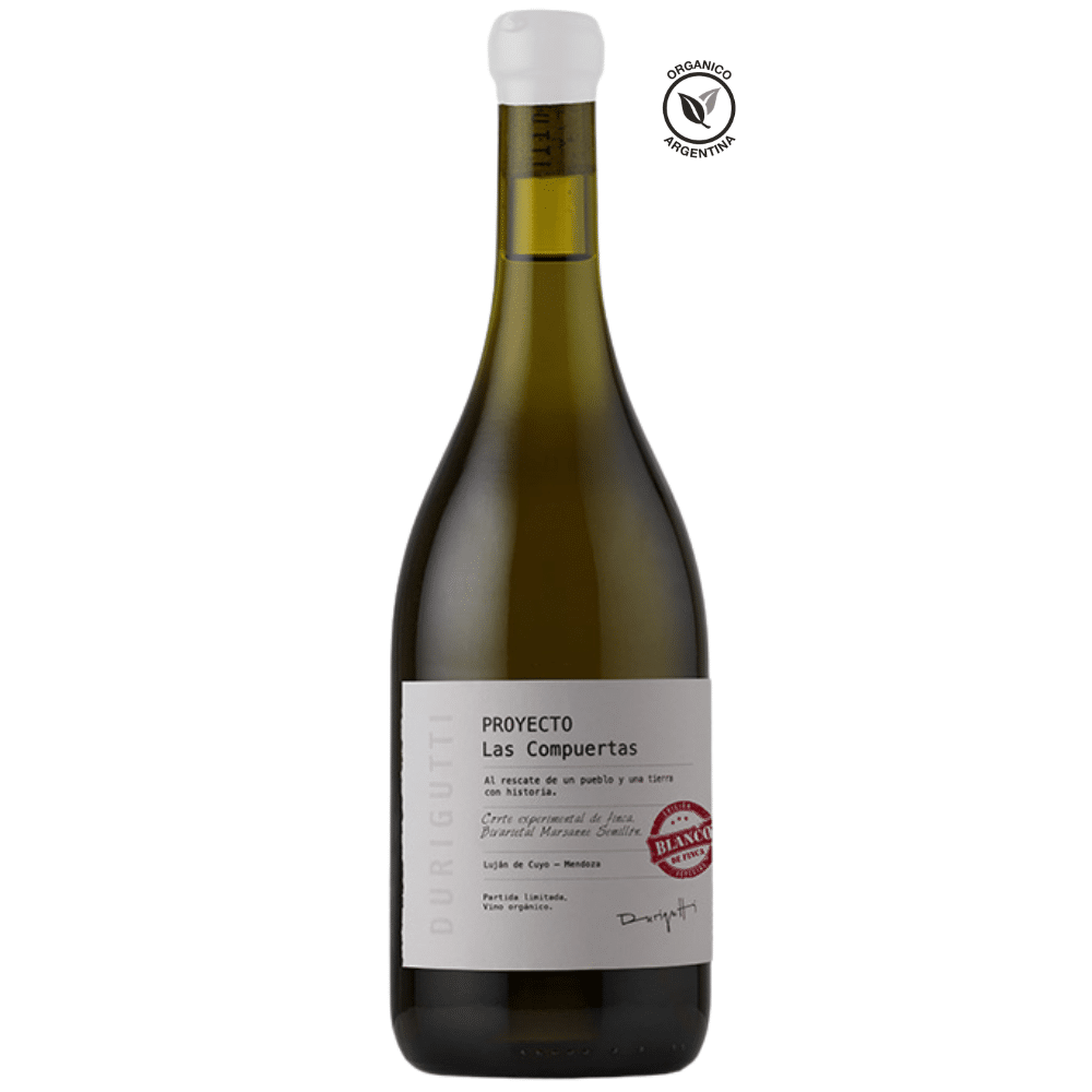 Vino PROYECTO LAS COMPUERTAS Blanco de Finca Orgánico Botella 750ml
