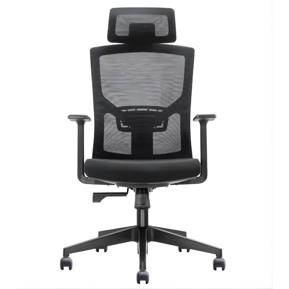Silla Ergonómica Gerencial con Soporte lumbar ajustables Reposabrazos 2D