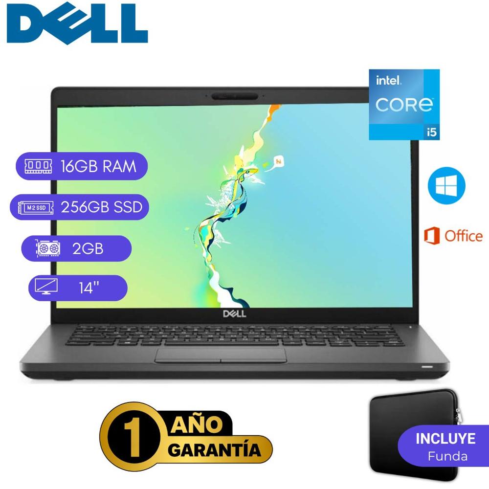 DELL LATITUDE 5401 seminueva - CI5 9NA - 16GB DDR4 - 256GB M.2 - 2GB VIDEO