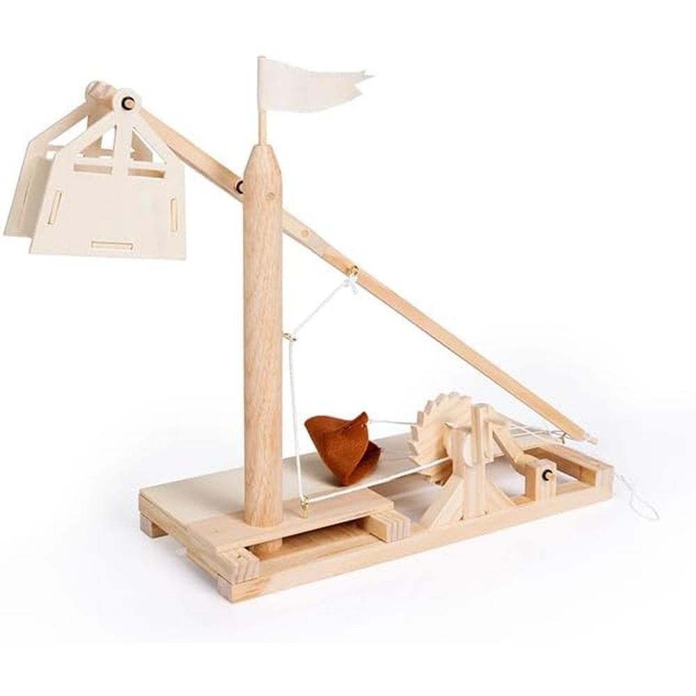 JUGUETE KIT DE INGENIERÍA TRABUQUETE DA VINCI FAT BRAIN TOYS