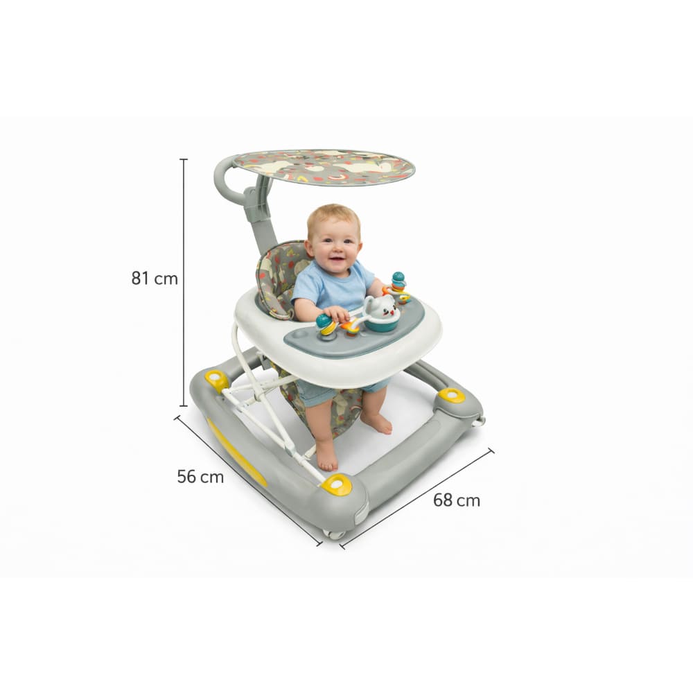 Andador Niños Niñas Unisex Multifunción Lujo Bandeja Juegos Ruedas Seguras