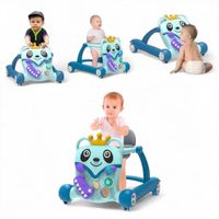 Andador Niños Niñas Unisex Interactivo Panel Juegos Ruedas Estables Asiento Acolchado Diseño Panda