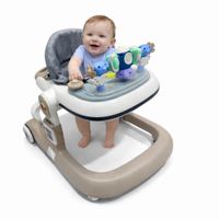 Andador Niños Niñas Unisex Multifuncional Musical Plegable Ruedas Giratorias Centro Juegos