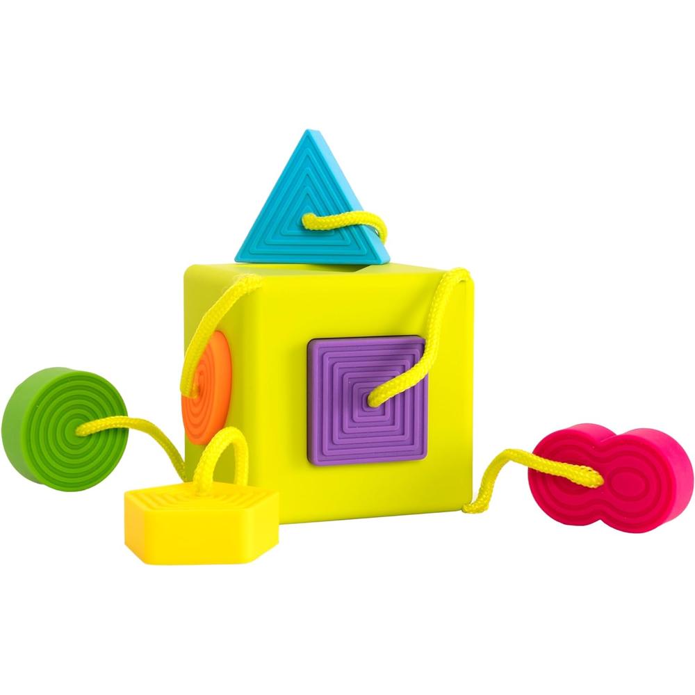 JUEGO CLASIFICADOR DE FORMAS OOMBEE CUBE FAT BRAIN TOYS
