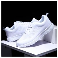 ZAPATILLAS BLANCAS COLEGIO MESH ULTRA LIGERAS RUNNING CAMINATA DEPORTE GYM ESCOLAR CALZADO GENIEKA