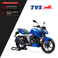 Motocicleta TVS Apache RTR 160 FI ABS 26 Azul