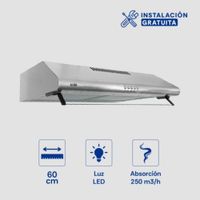Campana Extractora Hera Sole 60cm TURE21CO