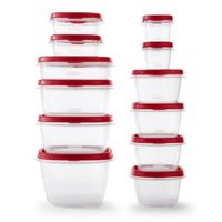 Juego de 12 Contenedores de Alimentos Rubbermaid 2112335