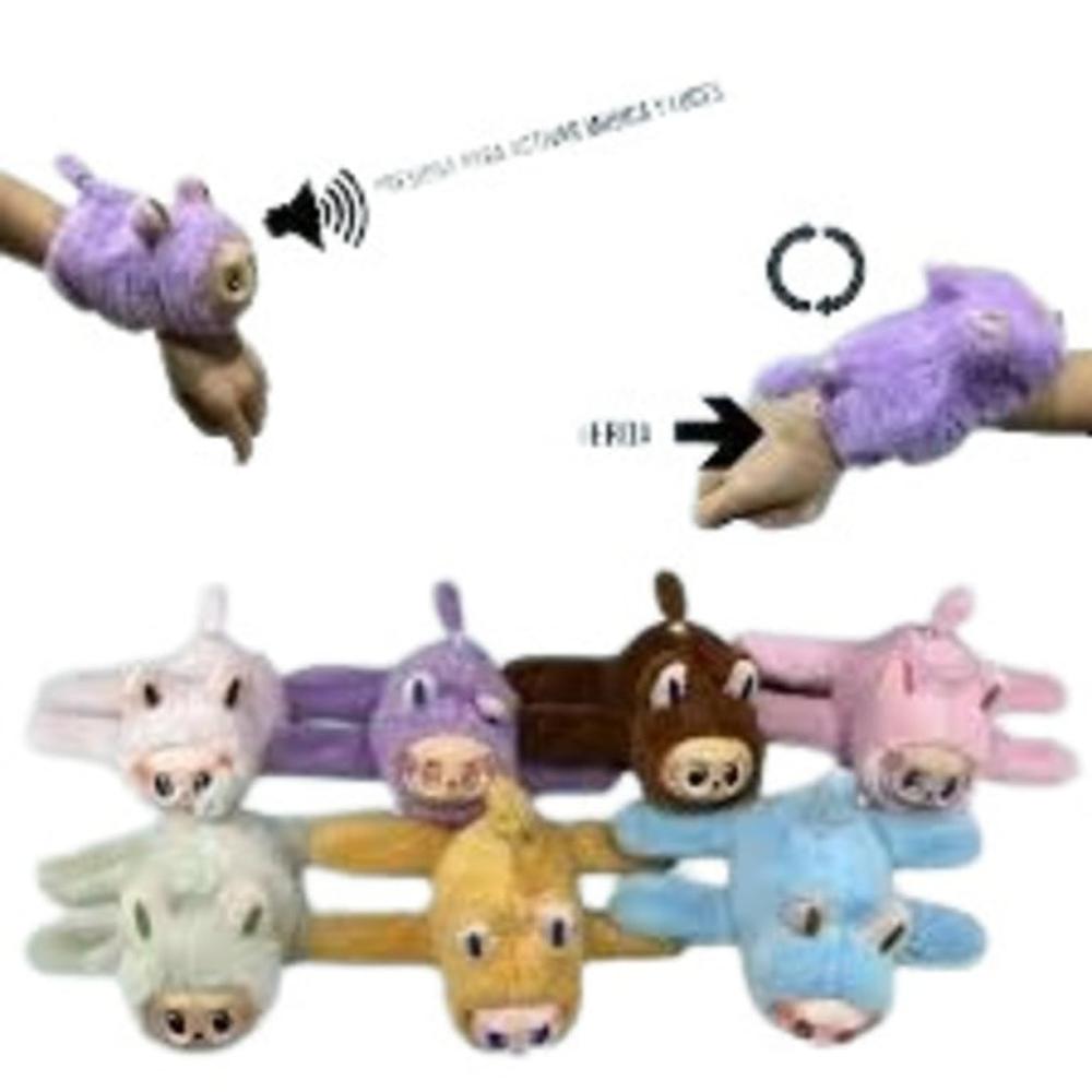 Brazalete Labubu con Música y Cola Giratoria