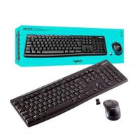 TECLADO LOGITECH Y MOUSE MK270 WIRELESS USB BLACK