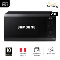 MICROONDAS SAMSUNG 23LT ACERO INOX NEGRO MS23DG4504AGPE