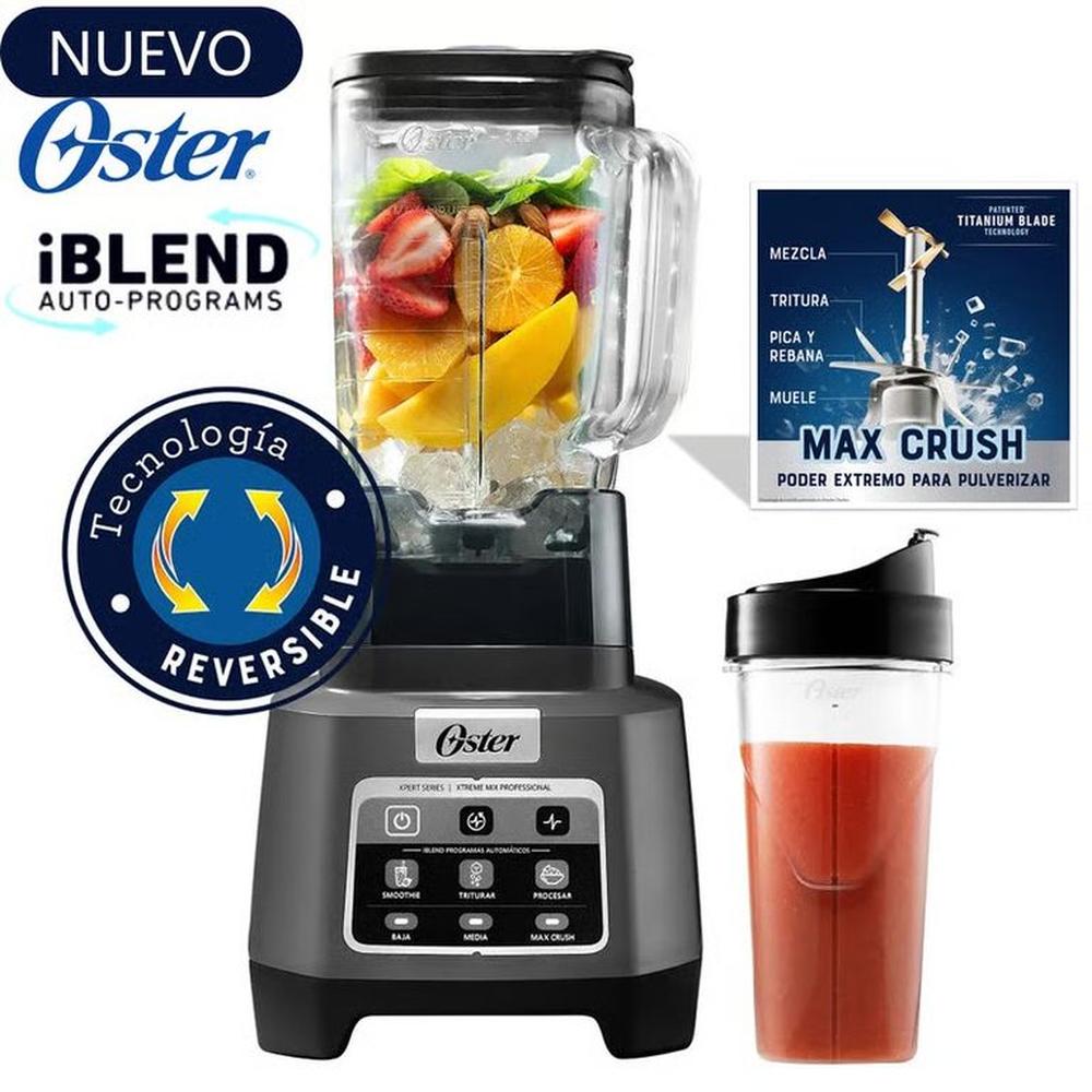 Licuadora Oster BLSTXPG-BGW XTREME MIX  con Vaso Blend-N-Go