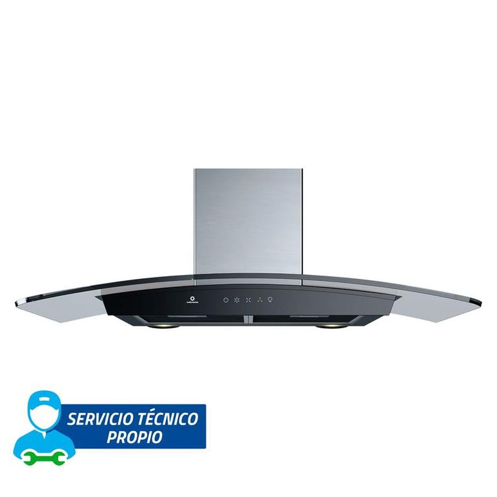 Campana Decorativa Indurama Cei-90nevc Negro 90 Cm