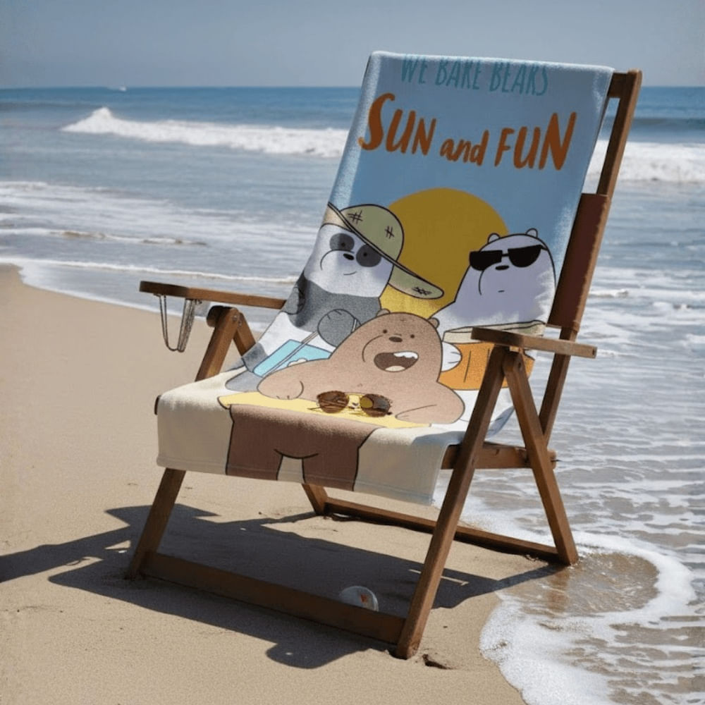 Toalla para Playa Osos Verano 140x70cm