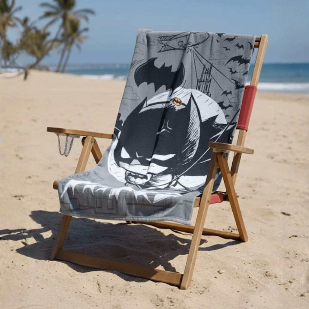 Toalla para Playa Superhéroe Noche 140x70cm