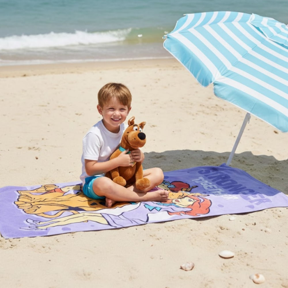 Toalla para Playa Perro y Equipo 140x70cm