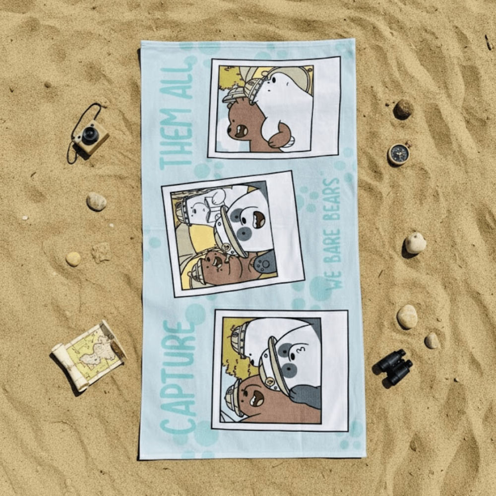 Toalla para Playa Osos Aventura140x70cm