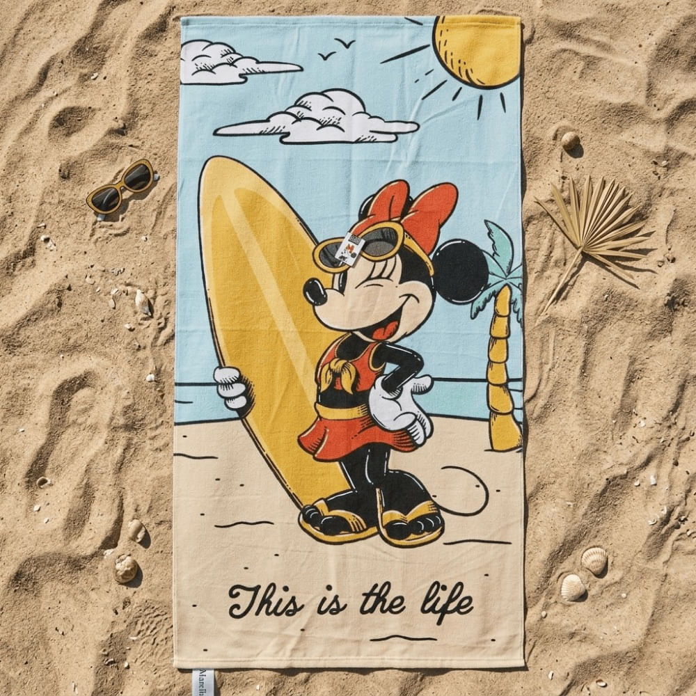 Toalla para Playa Ratona Playera 140x70cm