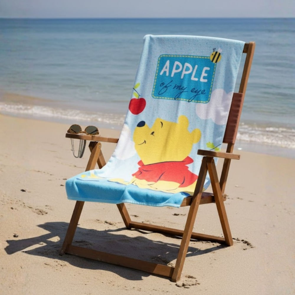 Toalla para Playa Oso Amarillo 140x70cm